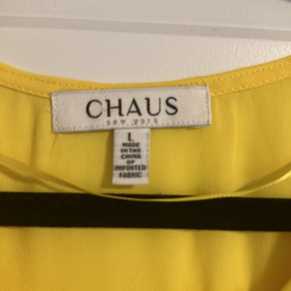 Chaus Yellow Top - Picture 2 of 2